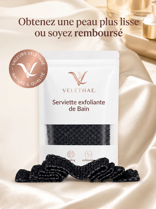 Serviette de douche exfoliante Velethae