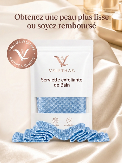 Serviette de douche exfoliante Velethae